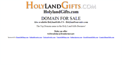 Desktop Screenshot of holylandgifts.com