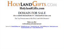 Tablet Screenshot of holylandgifts.com